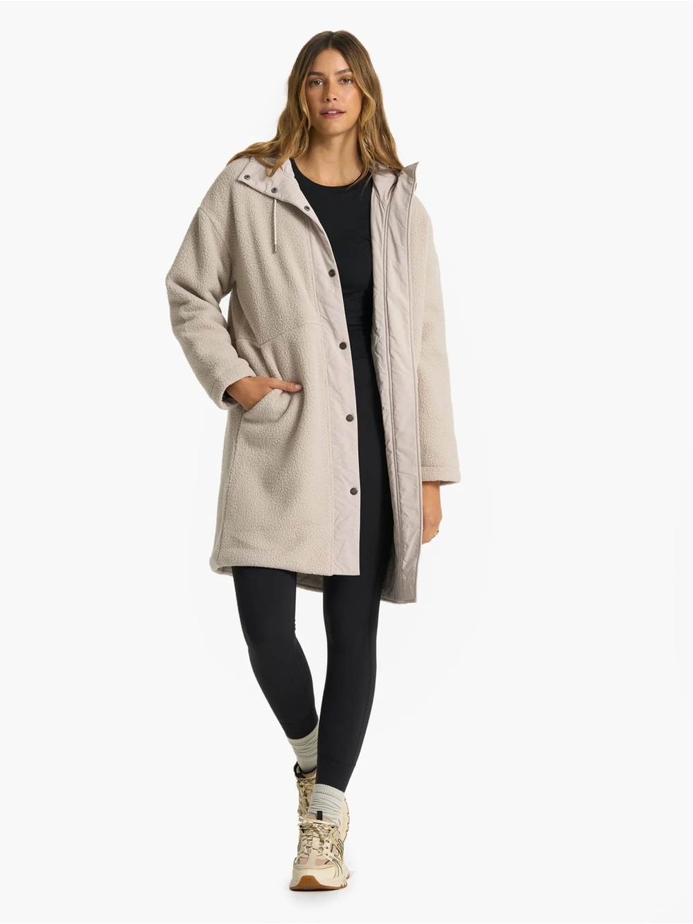 Vuori Sherpa Hooded Trench - Picture 4 of 11